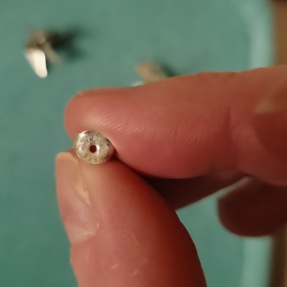 Sterling Silver Handmade Native American Dove Earrings - Picture 4 of 6